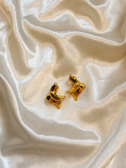 Unique Statement Earrings | Gold