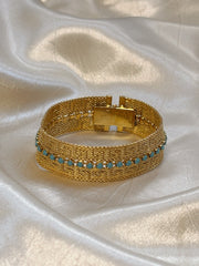 Vintage Statement Bracelet | Gold