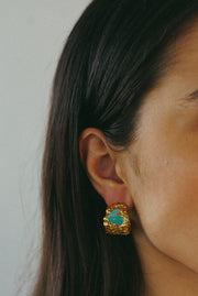 Unique Statement Earrings | Gold