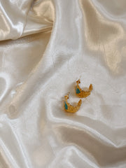 Unique Statement Earrings | Gold