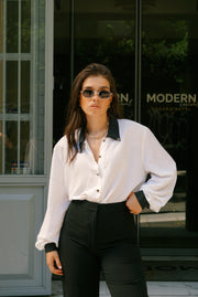 Unique Vintage Shirt (S-L) | White