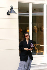 Reworked Cut Out Vintage Blazer (S-L) | Black