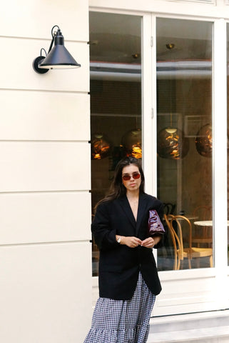 Reworked Cut Out Vintage Blazer (S-L) | Black