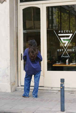 Ralph Lauren Vintage Shirt (M-L) | Blue