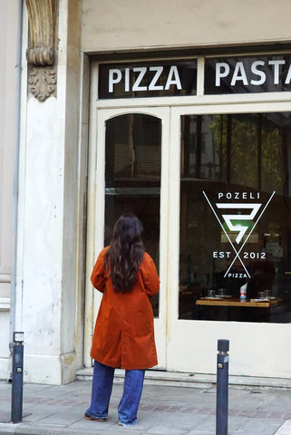 Vintage Classic Trench Coat (S-M) | Terracotta