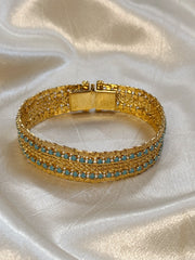 Vintage Statement Bracelet | Gold