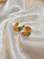 Unique Statement Earrings | Gold