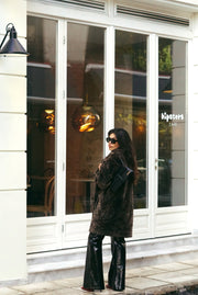 Unique Vintage Faux Fur | Leopard (S-M)