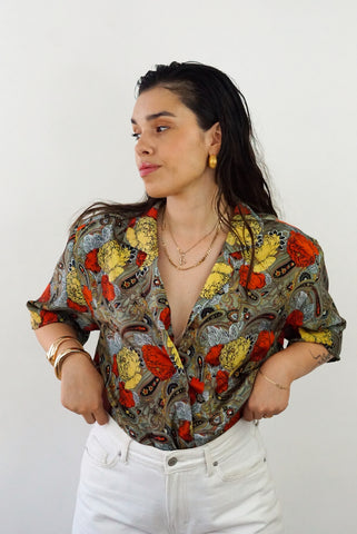 Unique Vintage Shirt (M-L) | Printed