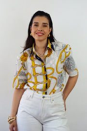 Unique Vintage Shirt (Xs-S) | Printed