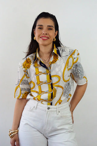 Unique Vintage Shirt (Xs-S) | Printed