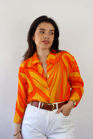 Unique Vintage Shirt (Xs-S) | Printed