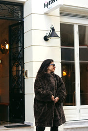 Unique Vintage Faux Fur | Leopard (S-M)