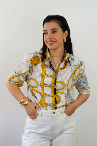 Unique Vintage Shirt (Xs-S) | Printed