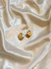 Unique Statement Earrings | Gold