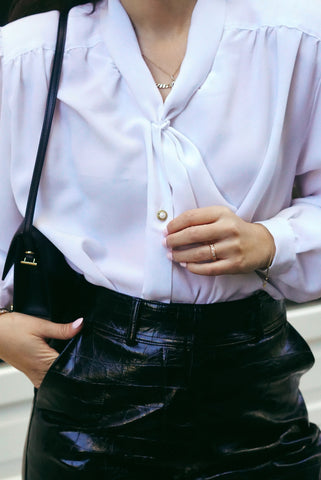 Unique Vintage Shirt | White (S-L)