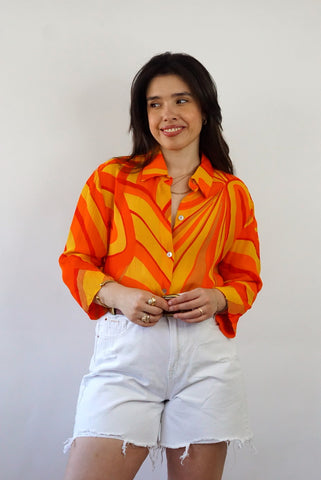 Unique Vintage Shirt (Xs-S) | Printed