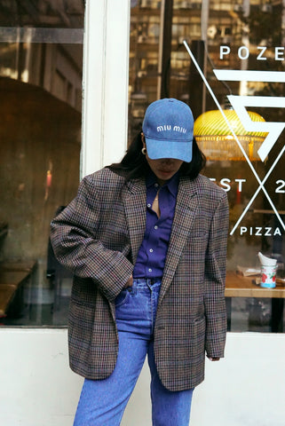 Unique Vintage Blazer (M-L) | Plaid