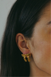Unique Statement Earrings | Gold