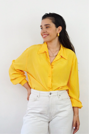 Unique Vintage Shirt (S-M) | Yellow