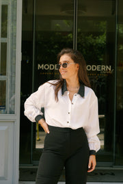 Unique Vintage Shirt (S-L) | White