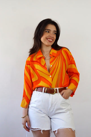 Unique Vintage Shirt (Xs-S) | Printed