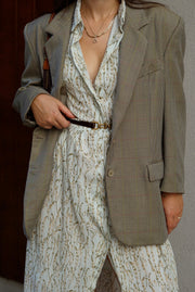 Unique Vintage Blazer (S-M) | Plaid