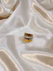 Unique Statement Ring | Gold/Silver
