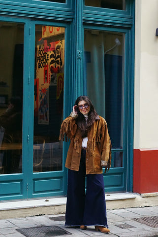 Vintage Western Suede Jacket | Tabac (M-L)