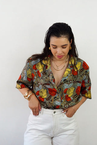 Unique Vintage Shirt (M-L) | Printed