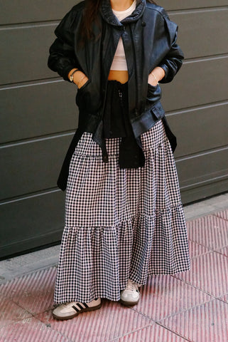 Vintage Leather Jacket (S-L) | Black