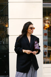 Reworked Cut Out Vintage Blazer (S-L) | Black