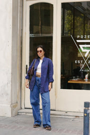 Ralph Lauren Vintage Shirt (M-L) | Blue