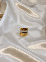 Unique Statement Ring | Gold/Silver