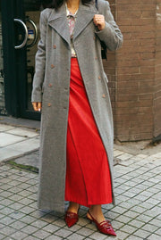Unique Vintage Coat | Grey (S)