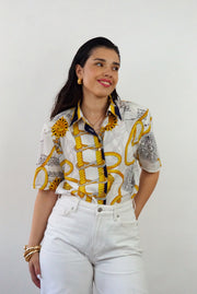 Unique Vintage Shirt (Xs-S) | Printed