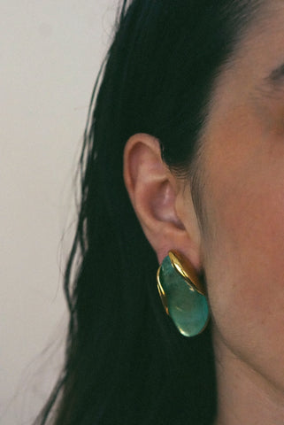 Unique Statement Earrings | Turquoise