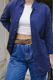 Ralph Lauren Vintage Shirt (M-L) | Blue