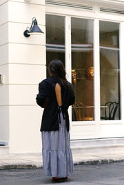 Reworked Cut Out Vintage Blazer (S-L) | Black